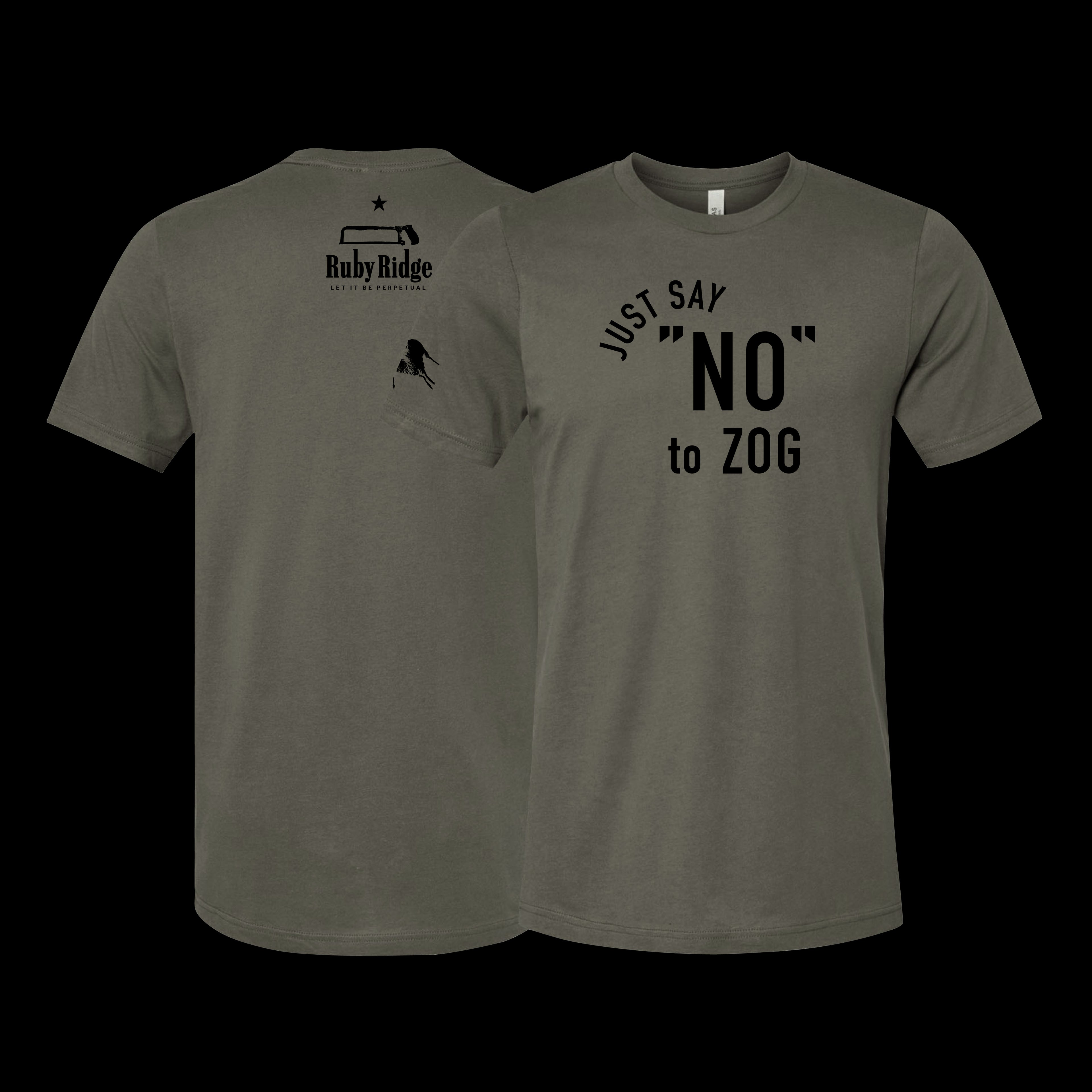 NO TO ZOG (ranger green)